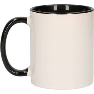 Wit zwarte met koffie drink mok 300 ml