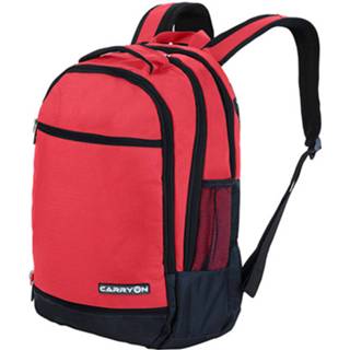 Laptop rugzak rood polyester Carryon - Daily Business Laptoptas 28 Liter 8717253540437
