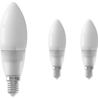 👉 Kaars Voordeelpak 3x Calex Smart LED Lamp E14 4,5W 400lm 2200-4000K CCT | Tuya Wi-Fi 8719157029179