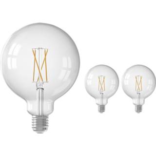 👉 Gloeilamp Voordeelpak 3x Calex Smart Globe G125 E27 7,5W 1055lm 1800-3000K CCT | Tuya Wi-Fi 8719157029285