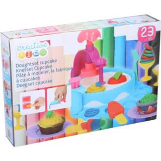 👉 Cupcake kinderen Creative Kids Speelgoed Kleiset Cupcakes 23-delig 8711252053684