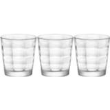 👉 Waterglas transparant glas 3x Stuks Cube Waterglazen Set 240 Ml - Glaswerk Glazen Drinkglazen 8719538246553