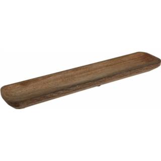 👉 Serveer schaal hout active Ovale serveerschaal van 52 cm