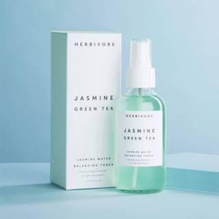 👉 Toner unisex donkergroen Herbivore Jasmine Green Tea Balancing 120ml