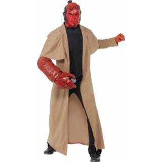 👉 Hellboy kostuum mannen Carnavalskostuum inclusief masker
