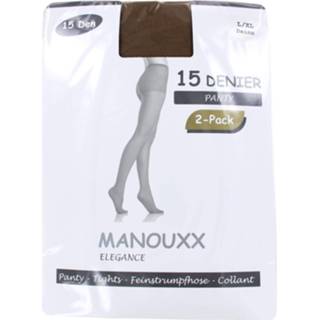 Panty's XXL active mannen Manouxx Panty Dance 2-pack 15 Den Daino (Maat: XXL) 8716766089303 8716766089280