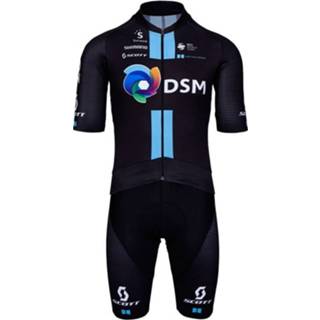 👉 Fietsshirt active mannen TEAM DSM Aero Pro 2021 Set (fietsshirt + fietsbroek), voor heren, Fietskled 4260697429997