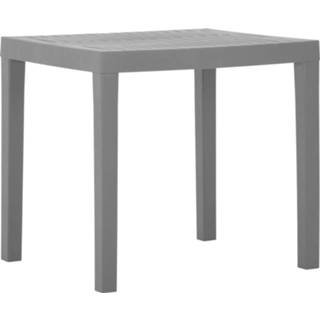 👉 Terrastafel grijs kunststof active Tuintafel 79x65x72 cm 8720286314661