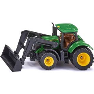 Voorlader groen staal Siku John Deere 6215r Tractor Met 9,3 Cm (1395) 4006874013951