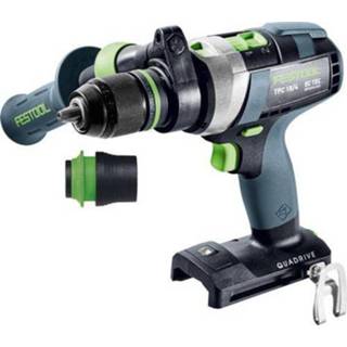 👉 Accu klopboormachine active Festool TPC 18/4 I-Basic QUADRIVE 18V Li-Ion body in systainer - 75Nm 4014549319925