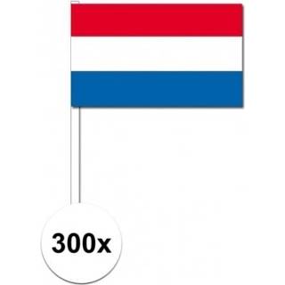 👉 Nederlandse vlag multi papier active 300x zwaaivlaggetjes