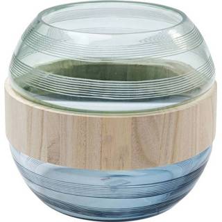 👉 Vaas bruin metaal active Kare Funky 22cm 4025621522553