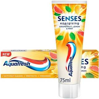 Tandpasta Aquafresh Senses Energising Grapefruit - 75 ml 5054563088895