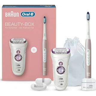 👉 Braun Oral-B Beauty-Box Silk-épil 9 + Pulsonic Slim Luxe 4000 4210201235330