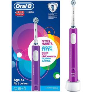 👉 Tandenborstel kind paars Oral-B JUNIOR 6+ - 4210201193364 4210201202332