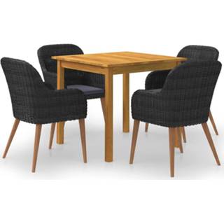 👉 Tuinset zwart active 5-delige 8720286337783