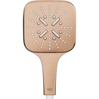 👉 Handdouche warm sunset Rainshower Smart active Grohe SmartActive 130 Cube 13cm Geborsteld 4005176558573