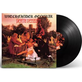 👉 Zwart unisex Witchfinder General - Death penalty LP 803341321755