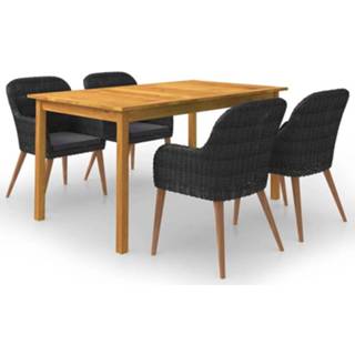 👉 Tuinset zwart active 5-delige 8720286338612