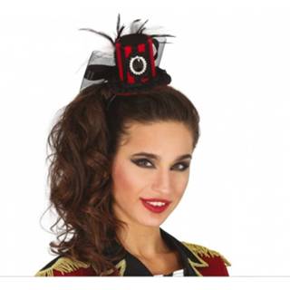 👉 Hoed zwart polyester vrouwen Fiestas Guirca Tiara Met Hoedje Dames One-size 8434077266762