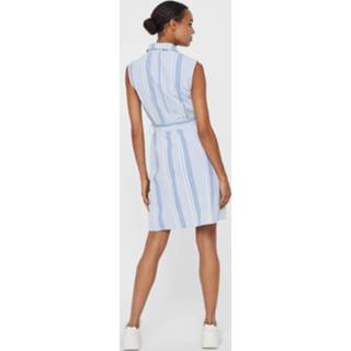 👉 Blousejurk katoen vrouwen blauw 'Akelasandy' 5714925353107
