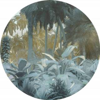 👉 Fotobehang Komar Exotic Jungle 125x125cm Rond 4036834090463