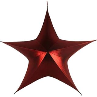👉 Rood polyester Countryfield Kersthanger Maria 180 Cm 8718317825484