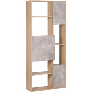 👉 Boekenkast MDF Beliani Grada 24 X 75 Cm 4251682257824