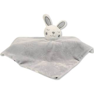 👉 Knuffeldoek grijs polyester Nursery Time Knuffeldoekje Konijn 30 Cm 5035320725437