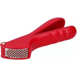 👉 Knoflookpers rood kunststof Alpina 17 Cm 8719817613601