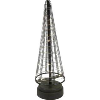 Kerstverlichting zwart staal Peha Boom Led 25,5 Cm 8712953718353