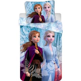 Dekbedovertrek multikleur Disney Frozen Elsa En Anna - Eenpersoons 140 X 200 Cm Multi 8592753019870