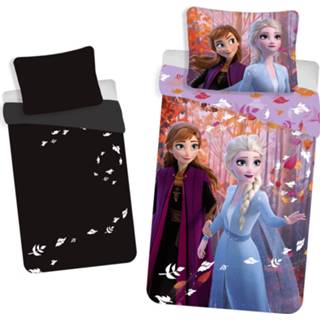 👉 Dekbedovertrek katoen multikleur Disney Frozen Glow In The Dark - Eenpersoons 140 X 200 Cm 8592753023952