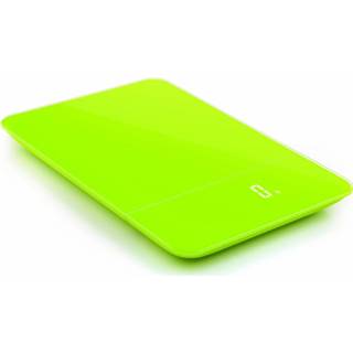 👉 Keukenweegschaal limoen polypropyleen Pebbly Led 27 X 18 Cm Lime 7640127683576