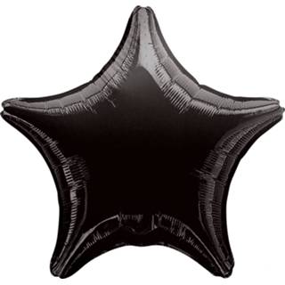 👉 Folieballon zwart Amscan Ster 48 Cm 26635006859