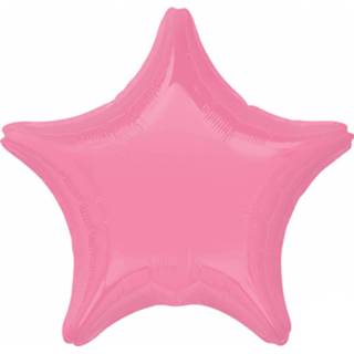 👉 Folieballon roze Amscan Star Bright Bubble Gum 48 Cm 26635230292