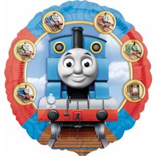 👉 Folieballon blauw rood Amscan Thomas And Friends Junior 45 Cm Blauw/rood 26635237352