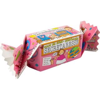 👉 Cadeauverpakking roze karton Paper Dreams Secretaresse 20 Cm 8716764080647