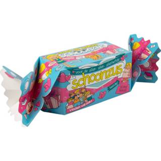 👉 Cadeauverpakking blauw roze karton Paper Dreams Schoonzus 20 Cm Blauw/roze 8716764080661