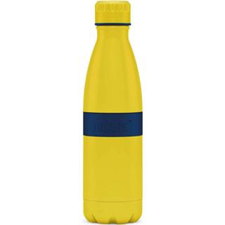 👉 Thermosfles geel blauw RVS Boddels Twee+ Drinkfles - 0,5 Lite Geel/blauw 4260570972602