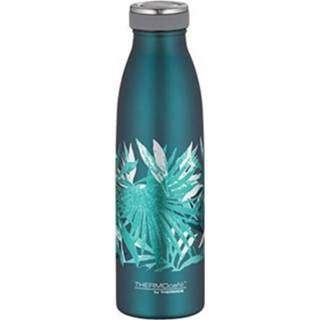👉 Drinkfles blauw RVS turkoois Thermos Tc - 0,5 Liter Lagoon Palms 5010576338280