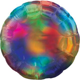 👉 Folieballon multikleur Amscan Holografisch 45 Cm Regenboog 26635392594