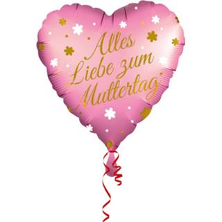 👉 Folieballon roze Amscan Muttertag 43 Cm (Du) 26635400862