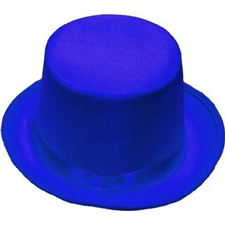 👉 Hoge hoed blauw vilt Rubie's Unisex 4003417581229