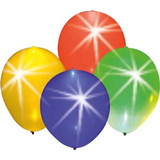 👉 Multikleur Tib Ballonnenset 23 Cm Latex 4 Stuks 4002727169707