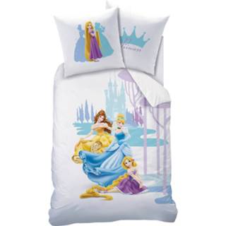 👉 Dekbedovertrek katoen multikleur Disney Princess Fairytale - Eenpersoons 140 X 200 Cm Multi 3272760464652