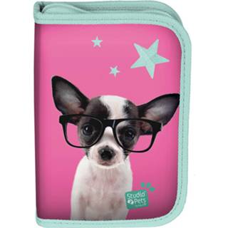 👉 Etui roze PVC Studio Pets Chihuahua - Gevulde 19.5 Cm 5903162079578