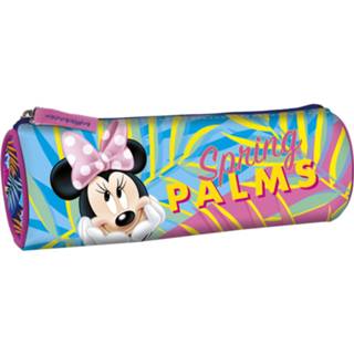👉 Etui polyester multikleur Disney Minnie Mouse Spring Palms - 21 X 7 Cm Multi 5901130066780