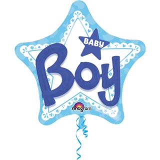 👉 Folie blauw baby's jongens Anagram Ballon Baby 91 X Cm 26635309226