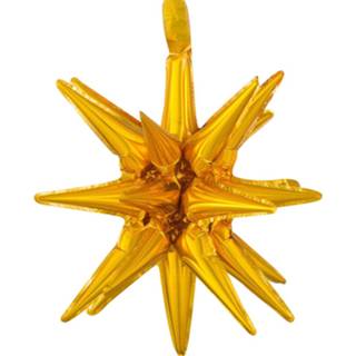 👉 Folieballon goud goudkleurig Amscan Magic Star 45 X 50 Cm 26635398152